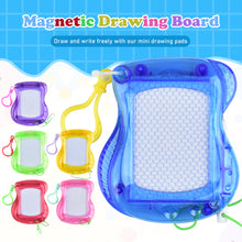 Load image into Gallery viewer, Creative Key Chain Children'S Mini Magnetic Small Drawing Board Backpack Decorative Key Ring Cute Black White Drawing Board Toy

