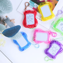 Load image into Gallery viewer, Creative Key Chain Children'S Mini Magnetic Small Drawing Board Backpack Decorative Key Ring Cute Black White Drawing Board Toy
