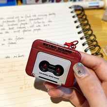Load image into Gallery viewer, Mini Retro Recorder Keychain 60 Seconds Recording Music Box Pendant Valentine's Day Birthday Gift For Girlfriend Friends
