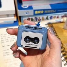 Load image into Gallery viewer, Mini Retro Recorder Keychain 60 Seconds Recording Music Box Pendant Valentine's Day Birthday Gift For Girlfriend Friends
