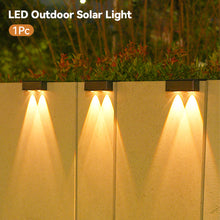 Load image into Gallery viewer, Super Bright Solar Light Outdoor Wall Spot Light Wall Solar LED Light Outdoor Wall Lamp Waterproof Garden Decoration Lamp Fence Corridor Sunlight Stairs Solar Lamp
