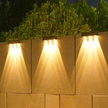 Load image into Gallery viewer, Super Bright Solar Light Outdoor Wall Spot Light Wall Solar LED Light Outdoor Wall Lamp Waterproof Garden Decoration Lamp Fence Corridor Sunlight Stairs Solar Lamp
