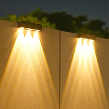 Load image into Gallery viewer, Super Bright Solar Light Outdoor Wall Spot Light Wall Solar LED Light Outdoor Wall Lamp Waterproof Garden Decoration Lamp Fence Corridor Sunlight Stairs Solar Lamp
