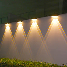 Load image into Gallery viewer, Super Bright Solar Light Outdoor Wall Spot Light Wall Solar LED Light Outdoor Wall Lamp Waterproof Garden Decoration Lamp Fence Corridor Sunlight Stairs Solar Lamp
