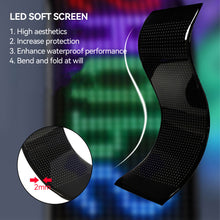 Load image into Gallery viewer, RGB Car LED Matrix Pixel Panel DIY LIghting Graffiti Scrolling Text Board Windshield Advertising Screen Bluetooth with APP Control
