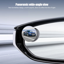 Load image into Gallery viewer, 2Pcs Car 360° Rotating Adjustable Blind Spot Rear View Mirrors Wide Angle Mirror with Suction Cup Convex Round Mirror
