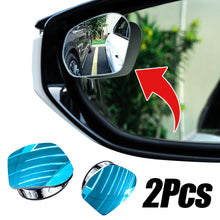 Load image into Gallery viewer, 2Pcs Car 360° Rotating Adjustable Blind Spot Rear View Mirrors Wide Angle Mirror with Suction Cup Convex Mirror

