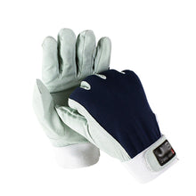 Load image into Gallery viewer, 1 Pair Pigskin Protective Gloves Wear Resistant Breathable Gardening Driving Handling Protective Gloves
