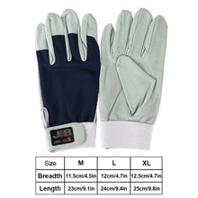 Load image into Gallery viewer, 1 Pair Pigskin Protective Gloves Wear Resistant Breathable Gardening Driving Handling Protective Gloves

