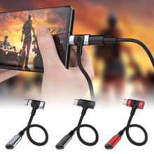 Load image into Gallery viewer, 1PC 2-IN-1 10W Fast Charge Adapter Cable Type-C To 3.5MM Earphone For Apple 15 Samsung Huawei Xiaomi
