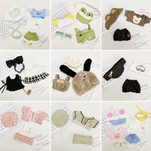 Load image into Gallery viewer, For 20CM Cotton Doll Rompers Cartoon Plush Doll Replacement Outfit Playing House Accessories Mini Clothes
