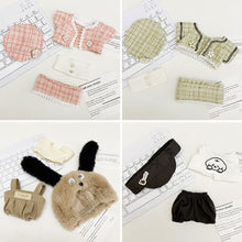 Load image into Gallery viewer, For 20CM Cotton Doll Rompers Cartoon Plush Doll Replacement Outfit Playing House Accessories Mini Clothes
