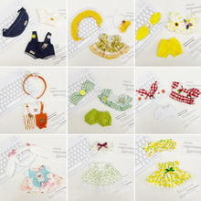 Load image into Gallery viewer, For 20CM Cotton Doll Rompers Cartoon Plush Doll Replacement Outfit Playing House Accessories Mini Clothes
