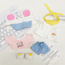 Load image into Gallery viewer, For 20CM Cotton Doll Rompers Cartoon Plush Doll Replacement Outfit Playing House Accessories Mini Clothes
