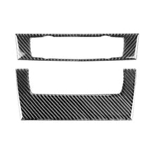 Load image into Gallery viewer, 2Pcs/Set Car CD Air Conditioning Control Panel Cover Sticker Trim Carbon Fiber for BMW 3 E90 E92 2005-2012
