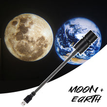 Load image into Gallery viewer, USB Moon Globe Star Light Projector Led Galaxy Lamp Night Lighting for Car Home Atmosphere Lighting Room Wall Decor Gift ﻿
