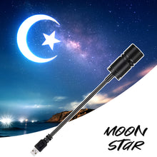 Load image into Gallery viewer, USB Moon Globe Star Light Projector Led Galaxy Lamp Night Lighting for Car Home Atmosphere Lighting Room Wall Decor Gift ﻿
