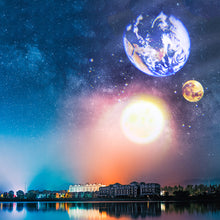 Load image into Gallery viewer, USB Moon Globe Star Light Projector Led Galaxy Lamp Night Lighting for Car Home Atmosphere Lighting Room Wall Decor Gift ﻿
