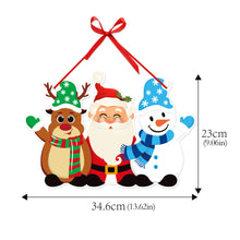 Load image into Gallery viewer, Christmas Decorations for Home Christmas Door Hanging Pendants Santa Door Hanger for Christmas Home New Year 2024 Decoration
