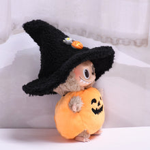Load image into Gallery viewer, Miniature Halloween Pumpkin Costume with Hat for 17cm Labubu Dolls Cute DIY Doll Clothes Lovely Outfit Gifts for Girls Friends
