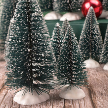 Load image into Gallery viewer, Mini LED Christmas Tree Sisal Silk Cedar Small Xmas Tree For Home Room Decor Gold Silver Blue Green White Mini Tree
