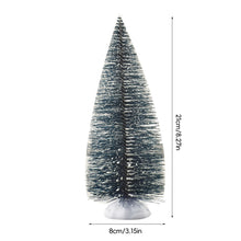 Load image into Gallery viewer, Mini LED Christmas Tree Sisal Silk Cedar Small Xmas Tree For Home Room Decor Gold Silver Blue Green White Mini Tree
