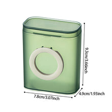 Load image into Gallery viewer, Headphone Charger Wire Holder Desktop Data Cable Storage Box with Cover Transparent Data Cable Storage Container for Office Home
