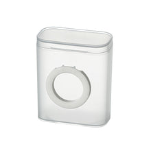Load image into Gallery viewer, Headphone Charger Wire Holder Desktop Data Cable Storage Box with Cover Transparent Data Cable Storage Container for Office Home

