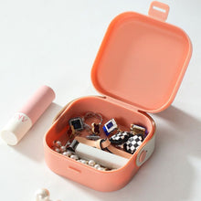 Load image into Gallery viewer, Travel Mini Charger Organizer Portable Headphone Cable Organizer Office Plastic Multifunctional Jewelry Box
