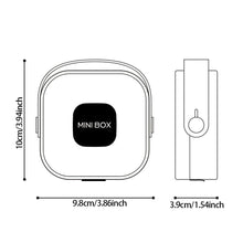 Load image into Gallery viewer, Travel Mini Charger Organizer Portable Headphone Cable Organizer Office Plastic Multifunctional Jewelry Box
