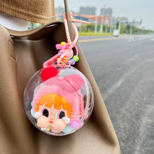 Load image into Gallery viewer, Acrylic Hollow Christmas Ball DIY Transparent Balls Fillable Bauble Xmas Tree Hanging Ornaments Home Party Gifts Decor
