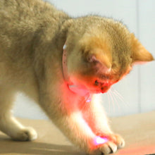 Load image into Gallery viewer, Smart Laser Tease Cat Collar Electric USB Rechargeable Pointer Kitten Automatic Toys Interactive Training Pet Accessories Goods
