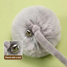 Load image into Gallery viewer, Pet Toy Interactive Cat Toys Funny Cat Stick Spring Rope Ball Plush Toy Interactive Play Training Toys Cats Supplies
