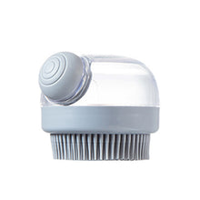 Load image into Gallery viewer, 1Pc Pet Bath Brush Soft Silicone With Shampoo Dispenser Gentle Massage For Grooming And Cleaning Fur And Hair
