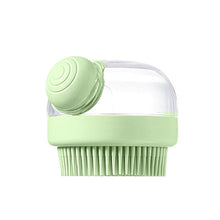 Load image into Gallery viewer, 1Pc Pet Bath Brush Soft Silicone With Shampoo Dispenser Gentle Massage For Grooming And Cleaning Fur And Hair
