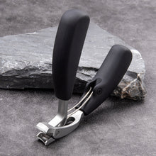 Load image into Gallery viewer, Curved Stainless Steel Nail Clipper Anti-splash Automatic Nail Chip Storage Nail Clipper Washable Rust Resistant Manicure Tool
