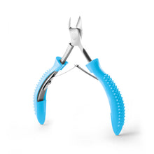 Load image into Gallery viewer, Stainless Steel Nail Cuticle Scissors Plastic Handle Dead Skin Remover Manicure Clipper Scissor Pedicure Fingernail Trimming Tool
