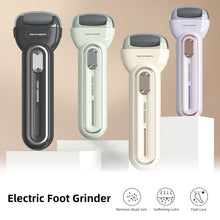 Load image into Gallery viewer, USB Charging Electric Foot Grinder Strong Power Double Gear Callus Remover Home Skin-friendly Exfoliating Foot Skin Trimming Machine
