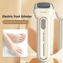 Load image into Gallery viewer, USB Charging Electric Foot Grinder Strong Power Double Gear Callus Remover Home Skin-friendly Exfoliating Foot Skin Trimming Machine
