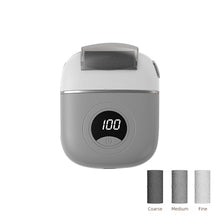 Load image into Gallery viewer, Automatic Electric Foot Grinder LED Digital Display Double Gear Callus Remover Detachable Washable Exfoliating Foot Grinder
