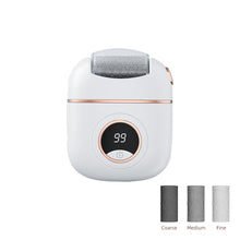 Load image into Gallery viewer, Automatic Electric Foot Grinder LED Digital Display Double Gear Callus Remover Detachable Washable Exfoliating Foot Grinder
