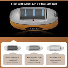 Load image into Gallery viewer, Automatic Electric Foot Grinder LED Digital Display Double Gear Callus Remover Detachable Washable Exfoliating Foot Grinder
