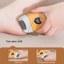 Load image into Gallery viewer, Automatic Electric Foot Grinder LED Digital Display Double Gear Callus Remover Detachable Washable Exfoliating Foot Grinder
