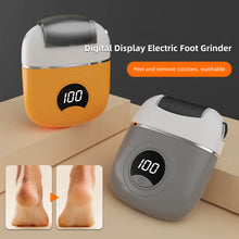 Load image into Gallery viewer, Automatic Electric Foot Grinder LED Digital Display Double Gear Callus Remover Detachable Washable Exfoliating Foot Grinder
