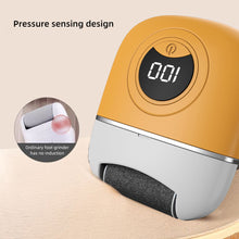 Load image into Gallery viewer, Automatic Electric Foot Grinder LED Digital Display Double Gear Callus Remover Detachable Washable Exfoliating Foot Grinder
