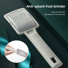Load image into Gallery viewer, Anti-splash Foot Grinder Remove Dead Skin Calluses Exfoliating Rub Footboard File Washable Durable Manual Pedicure Tool
