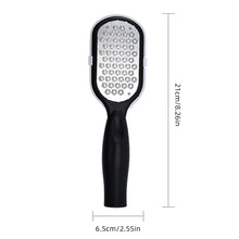 Load image into Gallery viewer, Stainless Steel Anti-splash Foot Grinder Remove Dead Skin Calluses Exfoliating Foot File Detachable Washable Manual Pedicure Tool
