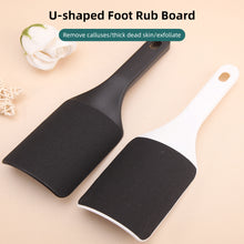 Load image into Gallery viewer, U-shaped Foot Scrubber Foot Grinder Remove Dead Skin Calluses Household Pedicure Foot Grinder Foot Sander Foot Skin Polishing Tool
