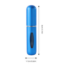 Load image into Gallery viewer, 5ml Portable Refillable Perfume Bottle Self-pumping Spray Bottle Bottom Filling Perfume Bottle Reusable Multi-colored Perfume Bottle
