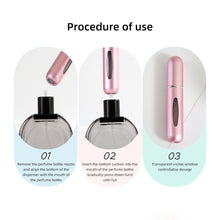 Load image into Gallery viewer, 5ml Portable Refillable Perfume Bottle Self-pumping Spray Bottle Bottom Filling Perfume Bottle Reusable Multi-colored Perfume Bottle
